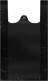 BLACK SHOPPING BAG 1/8 HW 900CT (MEDIUM)
